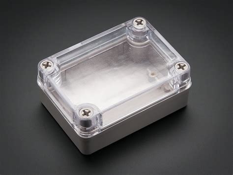 clear plastic enclosures for electronics